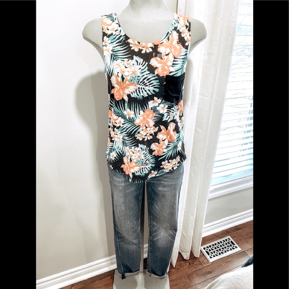 Victoria Secret PINK Hawaiian tank top XS - Picture 2 of 6